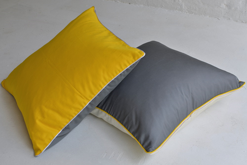 008 Yellow & Grey cushions